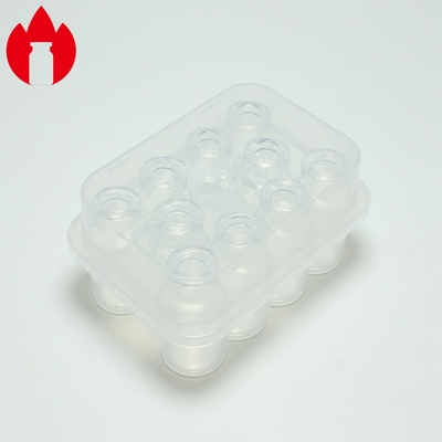 2 ml frasco para injectáveis de vidro estéril transparente com caixa de plástico