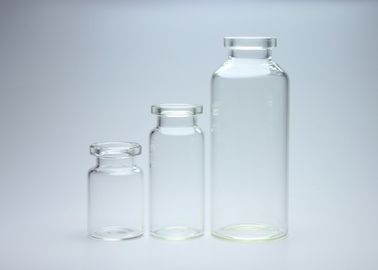 Cor transparente da capacidade dos tubos de ensaio 2ml 6ml 10ml 20ml do tubo de vidro de Borosilicate