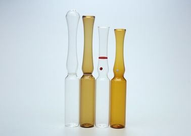 2ml esvaziam as ampolas de vidro claras e a cor ambarina para o ISO da medicina da injeção habilitado