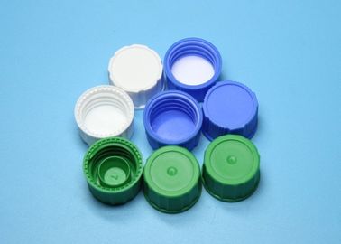 Segurança alta rosqueada polipropileno dos tampões de parafuso para tubos de ensaio do parafuso