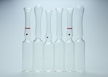 tipo 5ml uma ampola de vidro vazia da injeção farmacêutica transparente de B C D