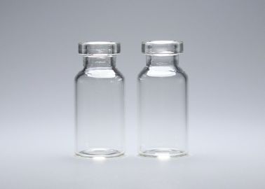 tubo de ensaio pequeno do vidro de Borosilicate da medicina 3ml transparente