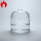 Garrafa de vidro moldeada de perfume cosmético transparente de 90 ml