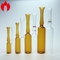 Tubo de ensaio médico claro ou de Amber Glass Ampoule 1ml 2ml 5ml 10ml da injeção da ampola