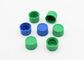 18 tampões de parafuso plásticos materiais dos PP dos dentes azuis/cor verde com tomada interna