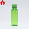 30ml de empacotamento cosméticos transparentes verdes parafusam tubos de ensaio superiores