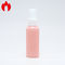 garrafa líquida plástica do pulverizador do ANIMAL DE ESTIMAÇÃO cor-de-rosa da cor 50ml
