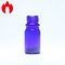 Garrafas vazias de vidro azuis do óleo essencial do tampão 5ml do conta-gotas