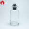 Garrafa de vidro de perfume moldeado e transparente de 100 ml