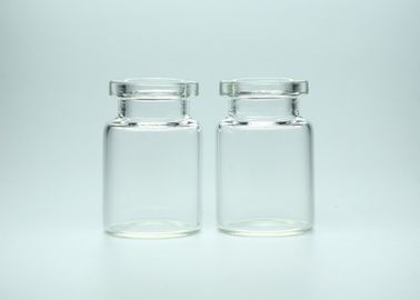 Tubos de ensaio medicinais transparentes personalizados do tubo de vidro de Borosilicate 5ml