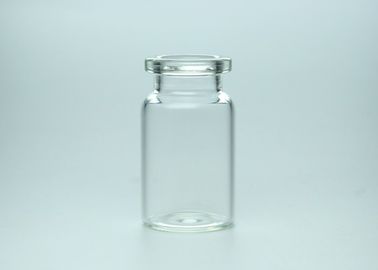 Cor transparente da capacidade de vidro pequena líquida clara dos tubos de ensaio 6ml da injeção