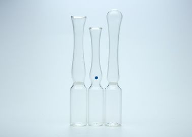 Tubo de ensaio de vidro ambarino medicinal, uma ampola de 1 Ml para tubos de ensaio da injeção/garrafa