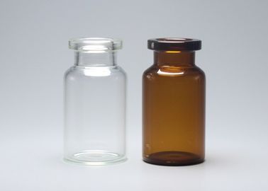Frasco superior da garrafa de vidro da farmácia injetável do padrão de ISO 10ml micro