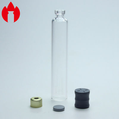 Capacidade neutra clara dos cartuchos 3ml do vidro de Borosilicate para o uso médico