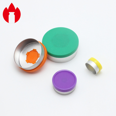 Os tampões plásticos de alumínio médicos personalizaram a cor e o tamanho