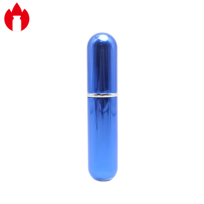 5ml azuis perfumam Vial With Screw Neck Shape de vidro