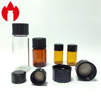 Capas de plástico de parafuso de 13 mm e 18 mm, em PP preto, com roscas