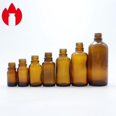 Frasco de vidro de óleo essencial cosmético personalizado de 5 ml a 100 ml com tampa de goteiro