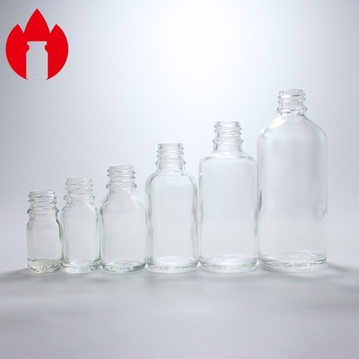 Frasco de vidro de óleo essencial cosmético personalizado de 5 ml a 100 ml com tampa de goteiro