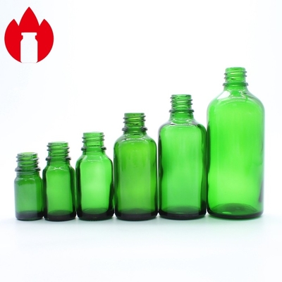 Frasco de vidro de óleo essencial cosmético personalizado de 5 ml a 100 ml com tampa de goteiro