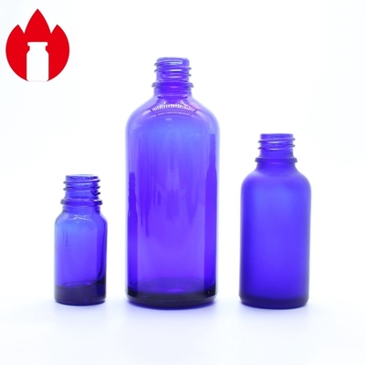 Frasco de vidro de óleo essencial cosmético personalizado de 5 ml a 100 ml com tampa de goteiro