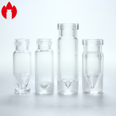 0.5 mml 2 ml frasco de vidro médico em forma de V