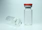 O padrão chinês 10ml cancela a garrafa vazia do pescoço do friso dos únicos tubos de ensaio de vidro da dose