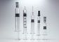 Capacidade de vidro descartável das seringas 1ml 2ml 3ml 5ml da injeção estéril