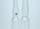 Ampolas claras injetáveis e tubos de ensaio 1 da capacidade de Borosilicate Ml de material do vidro