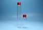 tubos de ensaio transparentes da garrafa de vidro da parte superior do parafuso de 1ml 2ml 5ml 10ml 20ml 30ml