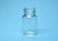 7ml cancelam recipiente superior rosqueado do tubo de ensaio da garrafa do vidro de Borosilicate o mini