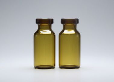Frasco de vidro para injecção de 3 ml, transparente e âmbar