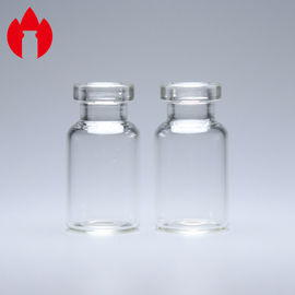 tubo de ensaio de vidro pequeno tubular do baixo Borosilicate 2ml vazio transparente