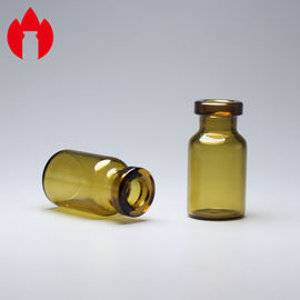 Frasco de tubo de vidro borosilicato baixo âmbar de 2 ml usado para injeção