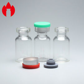 tubo de ensaio de vidro pequeno tubular do baixo Borosilicate 2ml vazio transparente