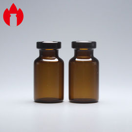 Frasco de vidro âmbar para farmacêutica de 2ml, soda-cal