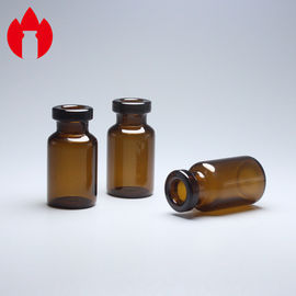Frasco de vidro âmbar para farmacêutica de 2ml, soda-cal
