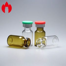 Frasco de tubo de vidro borosilicato baixo âmbar de 2 ml usado para injeção