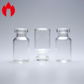 tubo de ensaio de vidro pequeno tubular do baixo Borosilicate 2ml vazio transparente