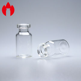 Material transparente ou de Brown do tubo de vidro dos tubos de ensaio 2ml da capacidade de Borosilicate do vidro