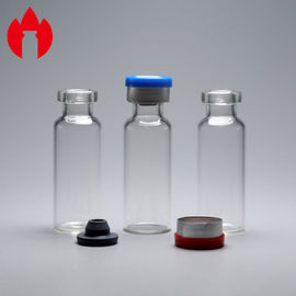 Frasco de vidro tubular de borosilicato 7.0 transparente de 4ml para medicamentos