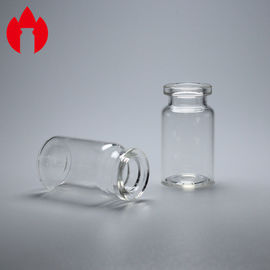Tubos de ensaio medicinais transparentes personalizados do tubo de vidro de Borosilicate 5ml