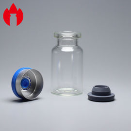 Cor transparente da capacidade dos tubos de ensaio 2ml 6ml 10ml 20ml do tubo de vidro de Borosilicate