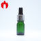Tubos de ensaio superiores do parafuso cosmético verde do óleo essencial 5ml