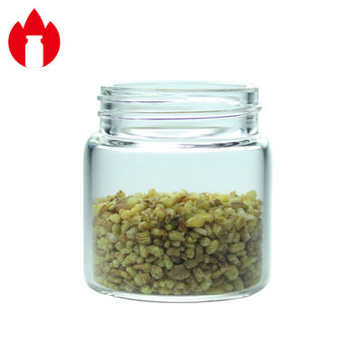 3,3 tubo de ensaio resistente ao calor do parafuso da boca da garrafa de vidro do Borosilicate alto grande