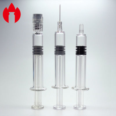 5,0 o vidro de Borosilicate do ponto morto preencheu a capacidade das seringas 2.25ml para médico