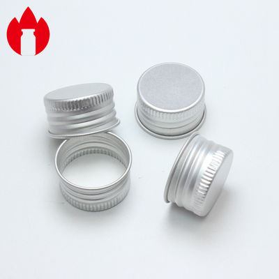 Capas de parafuso de alumínio metálico de 24 mm com junta de PE