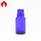 10ml rosqueou a garrafa de vidro azul do óleo essencial com tampão do conta-gotas
