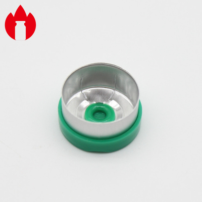 13 mm Retirada de posicionamento verde Capulário de frasco para injecção farmacêutica