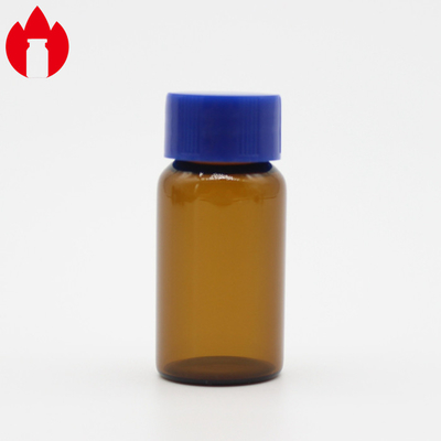 recipiente do tubo de ensaio da garrafa de vidro de Borosilicate do pescoço do parafuso de 10ml Brown